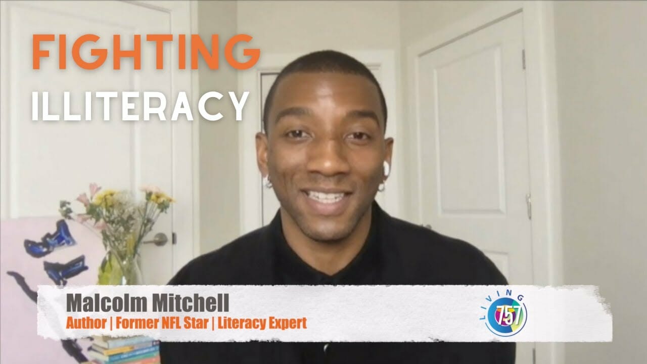 Patriots Star Malcolm Mitchell Touts Youth Literacy During Haverhill  'Reading Rally' - WHAVWHAV