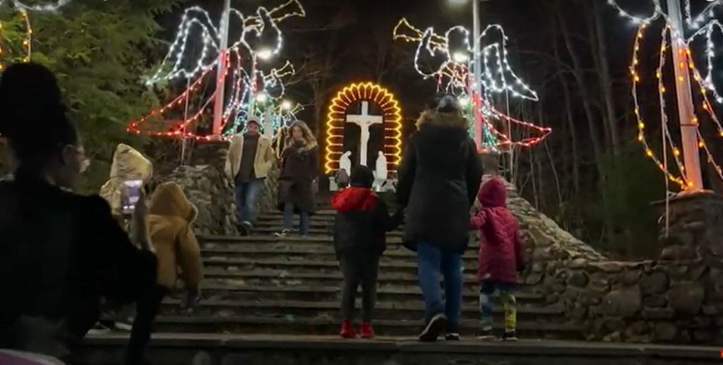 Festival of Lights at La Salette Shrine Yurview