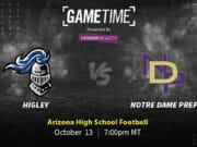 Higley Knights vs Notre Dame Prep Saints Arizona high School Football free Stream