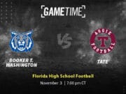 Booker T. Washington Tornadoes vs Tate Aggies Free Stream Florida High School Football