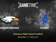 Rogers Heritage War Eagles vs Rogers Mountaineers Free Stream Arkansas High School Football