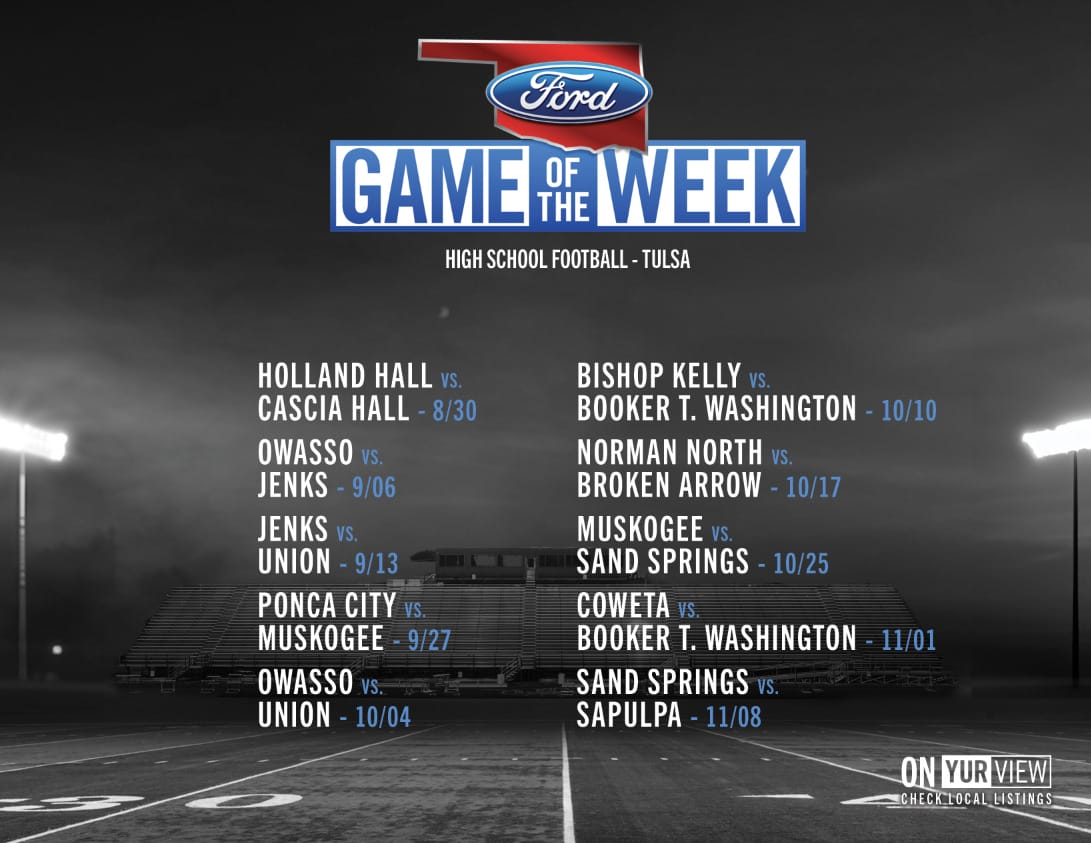 High School Football free live streams - Ford Game of the Week