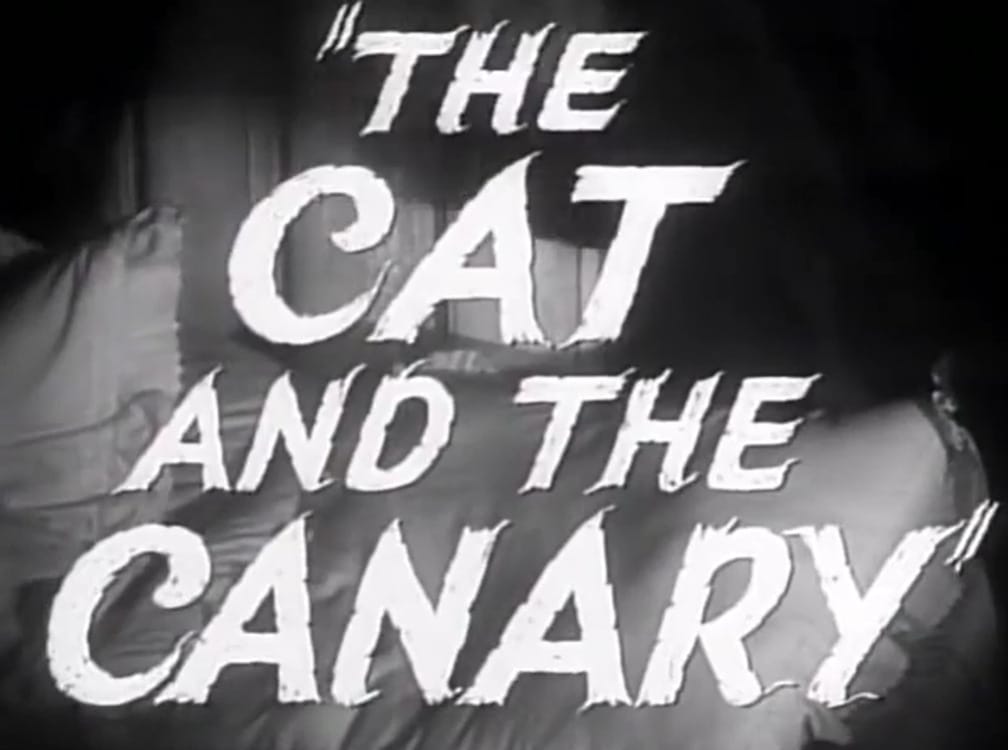 Halloween movie classics. Fall Fright Fest on YurView. The cat and the canary